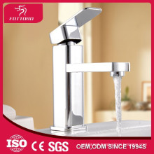 single handle basin facet modern square water saver